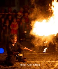 Feuergie&szlig;kanne mit Sinatur